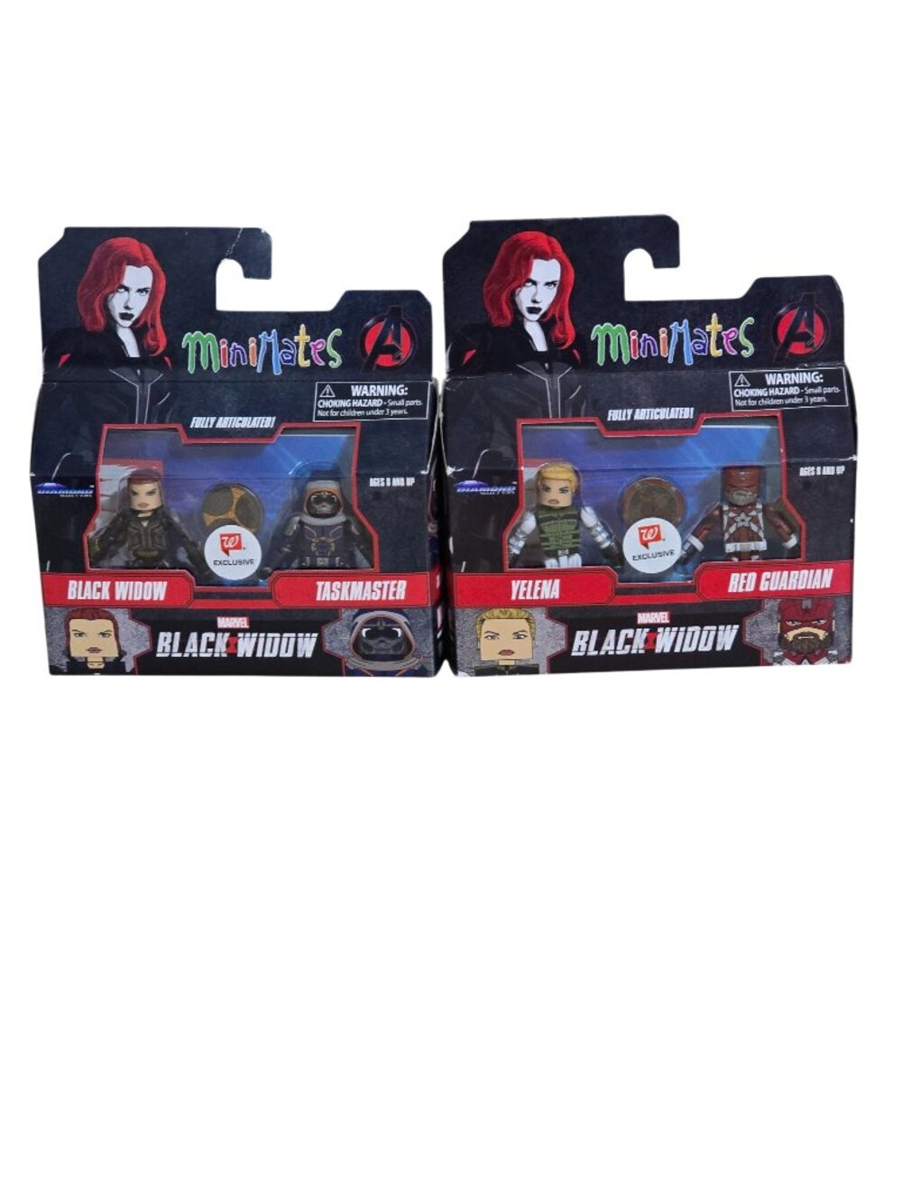 Marvel Minimates Black Widow Walgreens Exclusive 2-Pack Figures: Black Widow‎